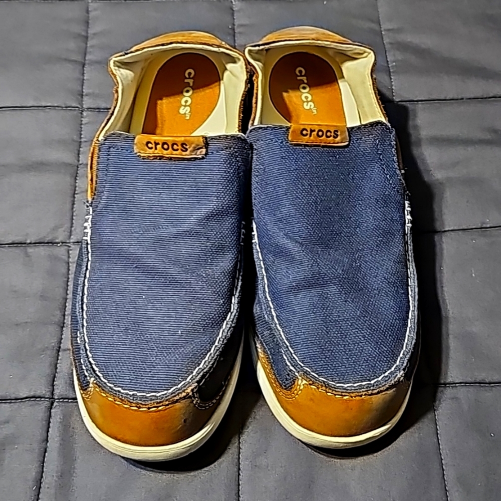 Crocs Slip On Canvas Men's Shoes Size 12